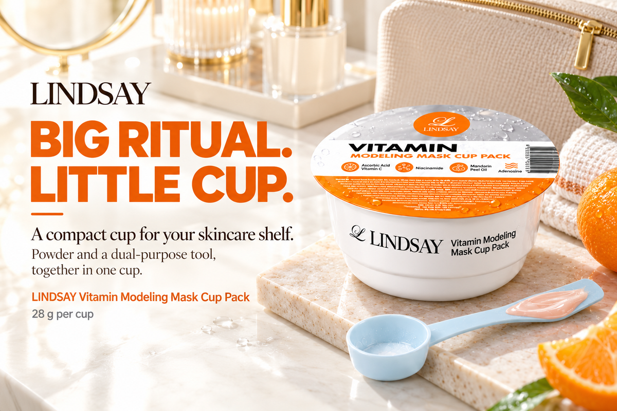 Lindsay Korean Vitamin Modeling Mask Cup Pack 1PC