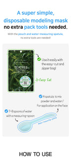 LINDSAY Korean Modeling Mask Pack Vegetable 5 PCS