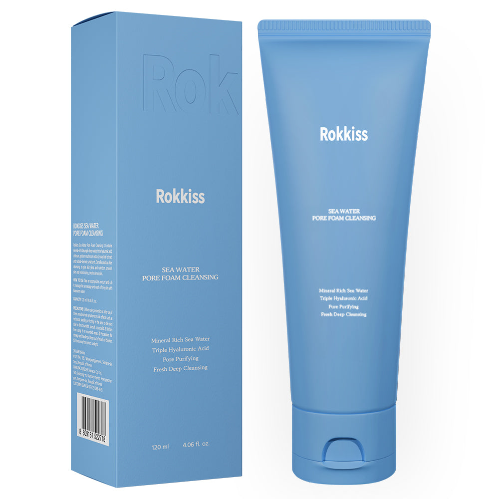 ROKKISS Sea Water Pore Cleansing Foam