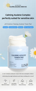 LINDSAY PH Solution Azulene Calming Toner Pad 60PADS 220ML