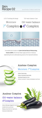 LINDSAY PH Solution Azulene Calming Toner Pad 60PADS 220ML