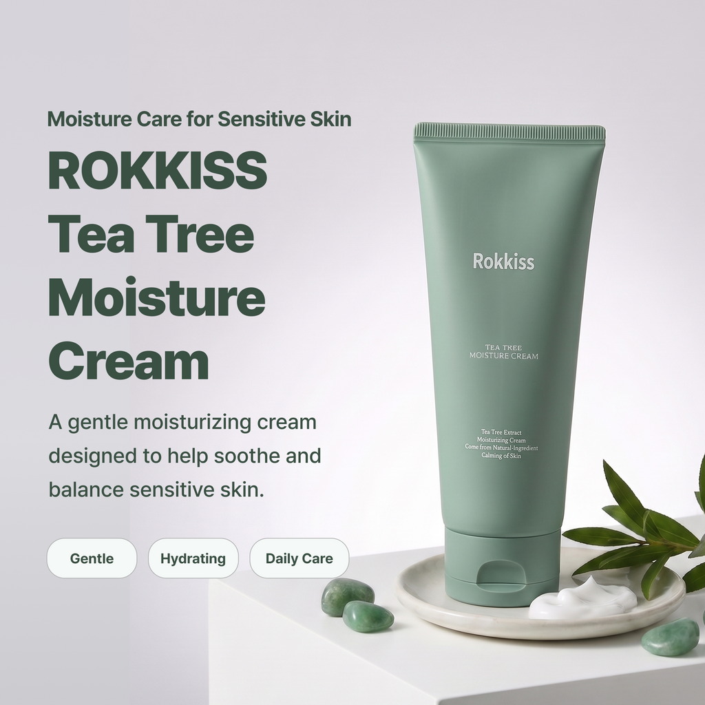 Rokkiss Tea Tree Moisture Cream 100ML