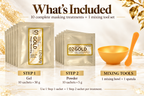 Lindsay GOLD Magic Modeling Mask 10 PCS