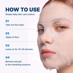 ROKKISS Real Fresh Water Bomb Glaciar Korean Face Mask 1 PC