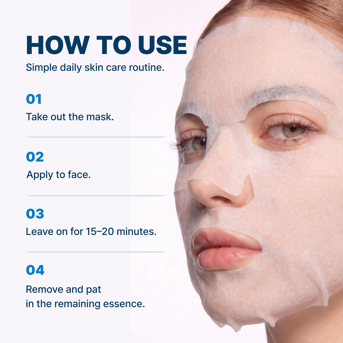 ROKKISS Real Fresh Water Bomb Glaciar Korean Face Mask 10 PCS