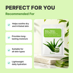 ROKKISS Real Fresh Aloe Korean Face Mask 10 PCS