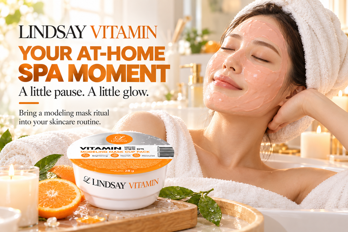 Lindsay Korean Vitamin Modeling Mask Cup Pack 1PC