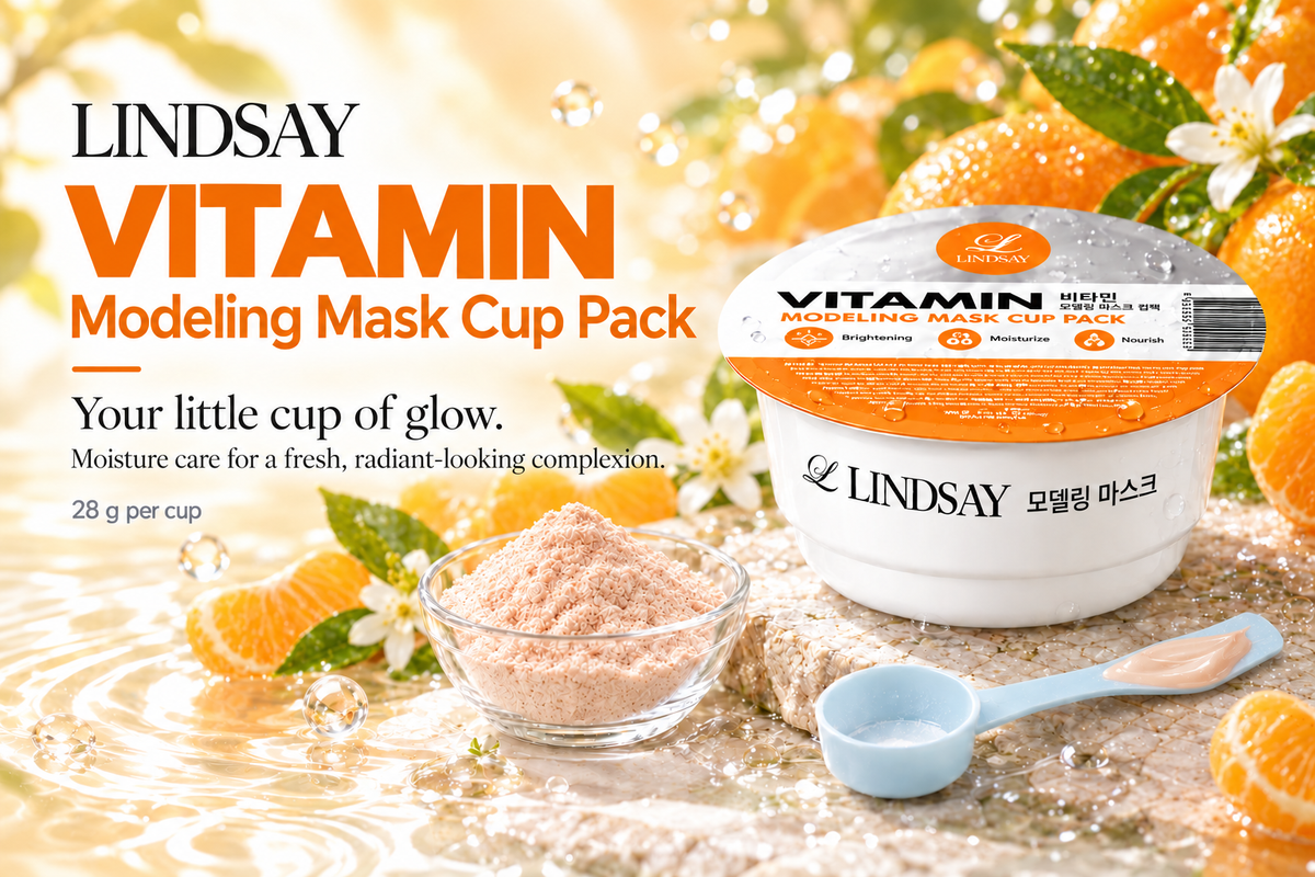 Lindsay Korean Vitamin Modeling Mask Cup Pack 1PC