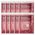 ROKKISS Real Fresh Collagen Korean Face Mask 10 PCS