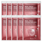 ROKKISS Real Fresh Collagen Korean Face Mask 10 PCS
