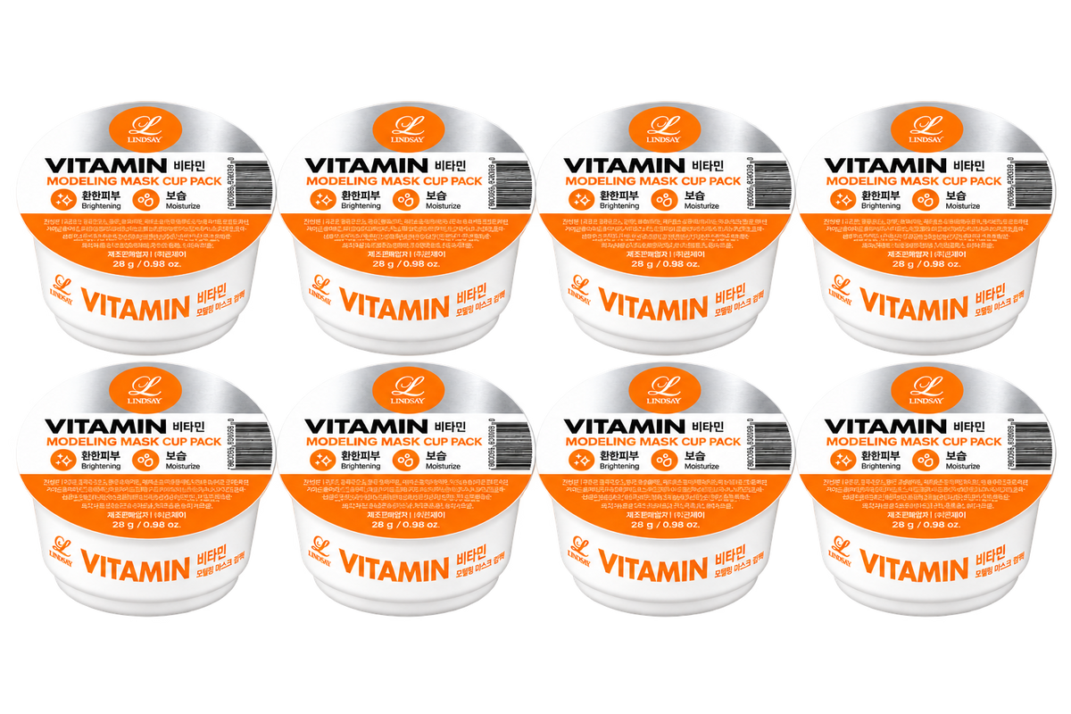 Lindsay Korean Vitamin Modeling Mask Cup Pack 8PCS
