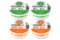 Lindsay Korean Collagen 2PCS & Vitamin 2PCS Modeling Mask Cup Pack