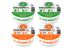 Lindsay Korean Collagen 2PCS & Vitamin 2PCS Modeling Mask Cup Pack