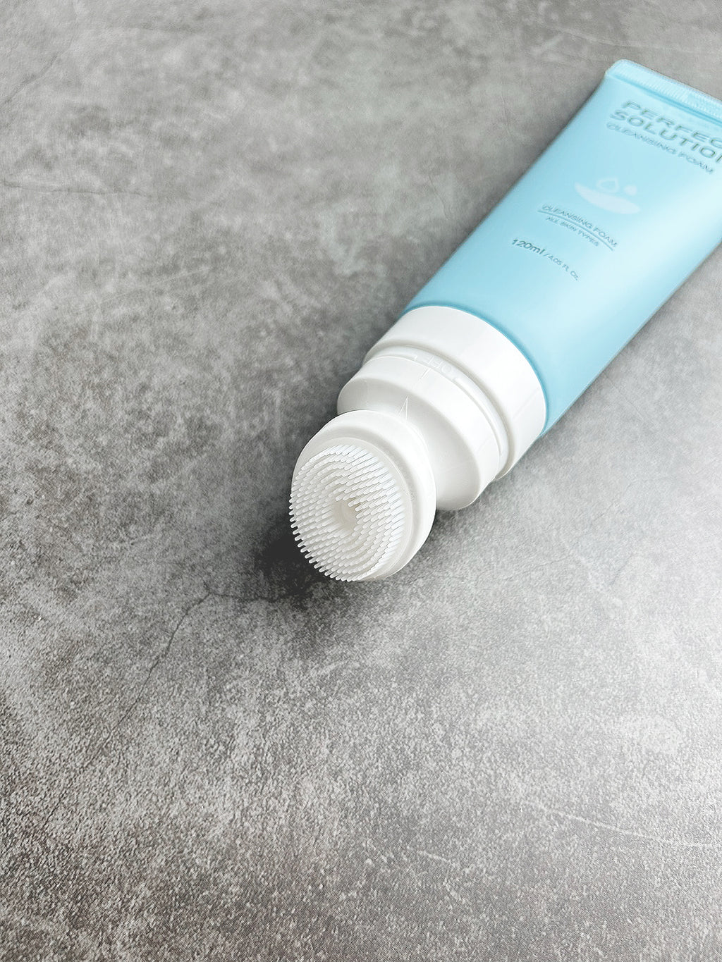 LINDSAY Perfect Solution Cleansing Foam with Silicone Brush