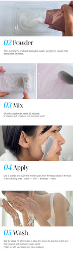 LINDSAY Vitamin B12 Smoothie Mask Wash Off Pack 20 Packs
