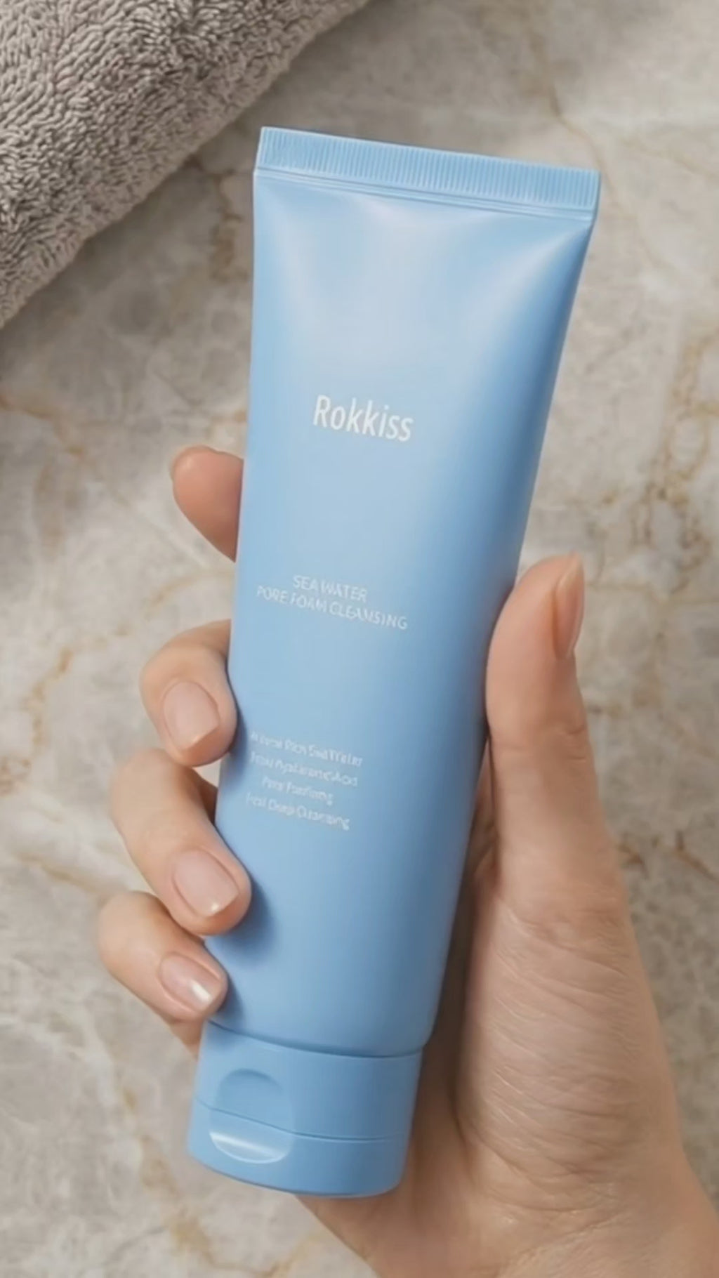 ROKKISS Sea Water Pore Cleansing Foam 120ML