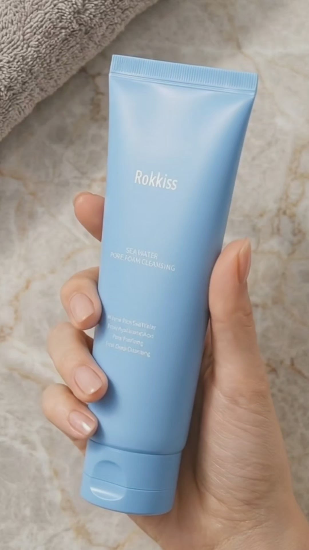 ROKKISS Sea Water Pore Cleansing Foam 120ML